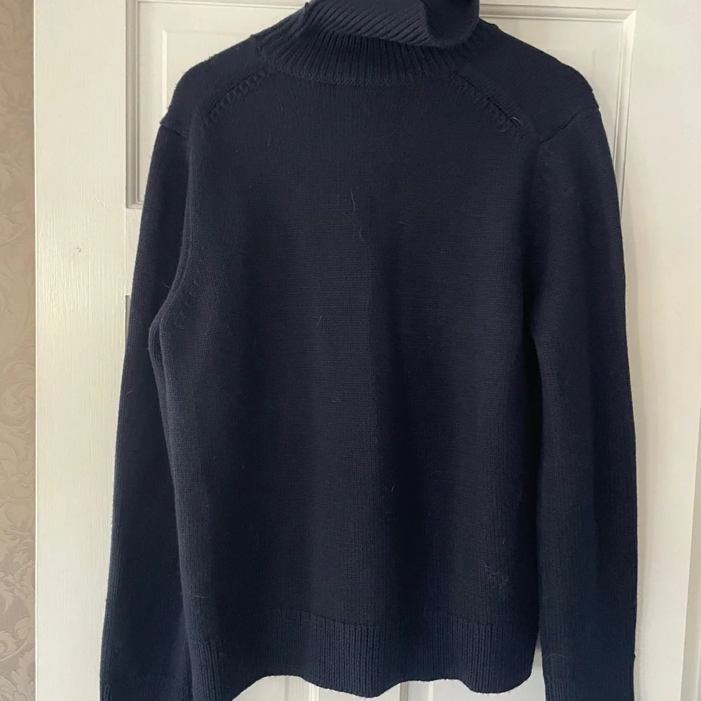 tory burch turtleneck sweater floral xl - Picture 8 of 8